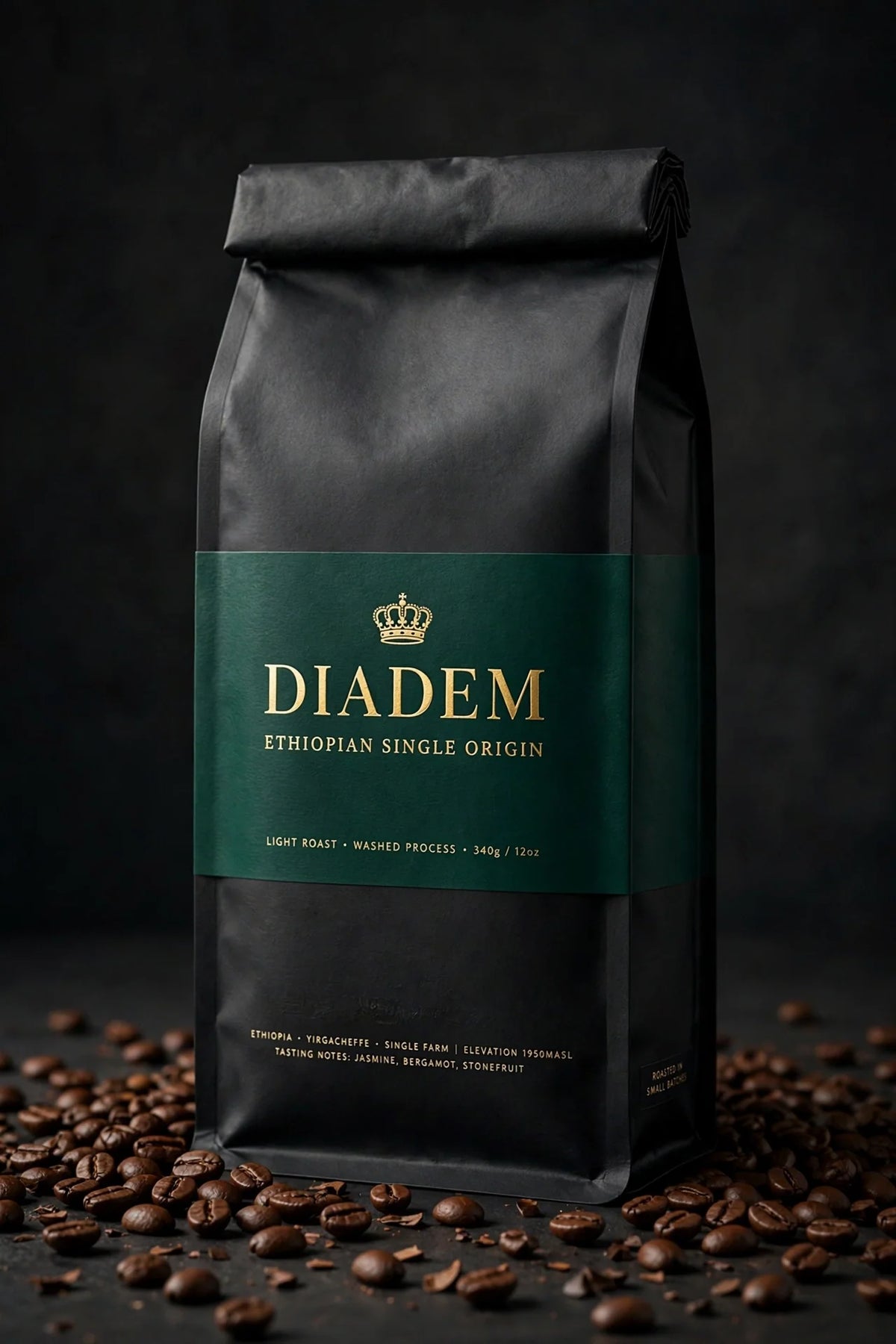 Diadem Ethiopian Single Origin coffee bag