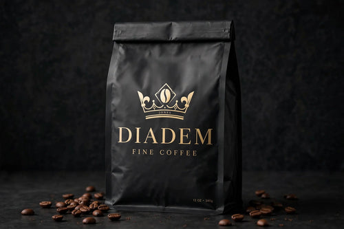 Diadem House Blend Signature Reserve coffee bag